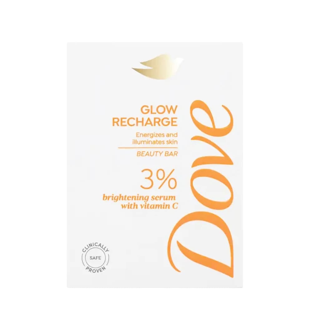 صابون زیبایی روشنکننده داو مدل GLOW RECHARGE حاوی 3٪ سرم روشنکننده و ویتامین C وزن 125 گرم — تصویر ۸