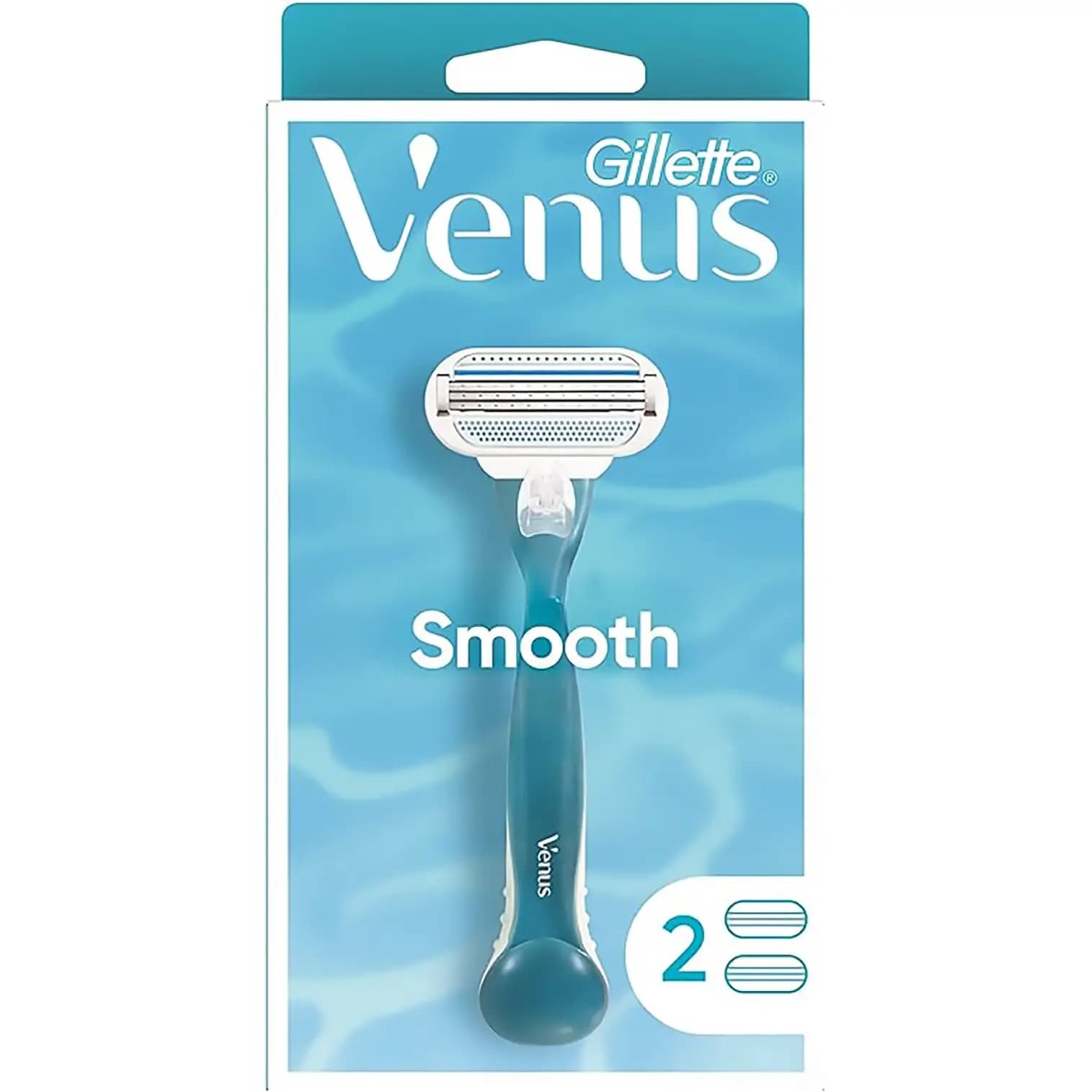 خودتراش زنانه ژیلت ونوس مدل Smooth شامل ۱ دسته و ۲ سری یدک — تصویر ۱۱