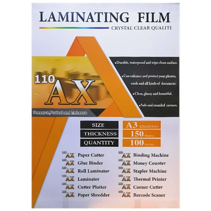 طلق پرس خارجی A3 (150 میکرون)
