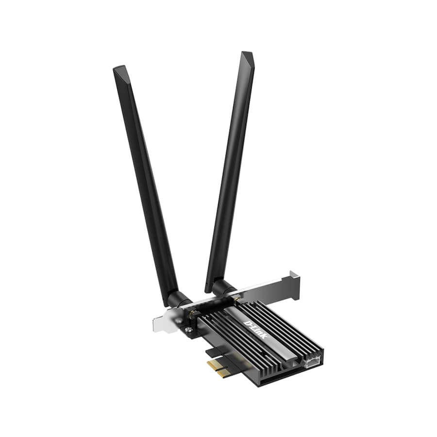 کارت شبکه بیسیم PCIe دوبانده AX5400 دی لینک مدل DWA-X586E — تصویر ۳