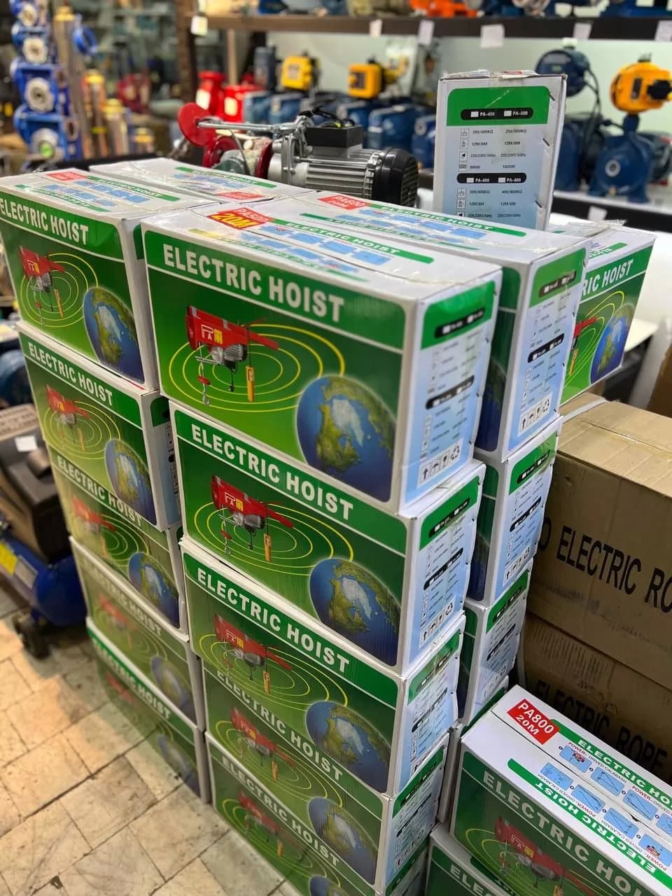 وینچ برقی 400 تا 800 کیلوگرم WIKTO — تصویر ۴