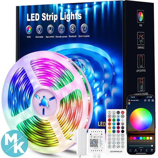 ریسه نواری 10 متری برند Beaeet مدل 5050 LED — تصویر ۷