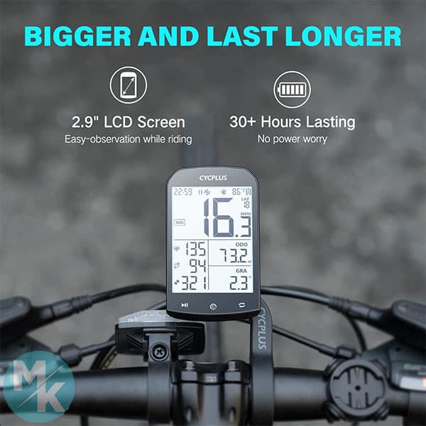 کامپیوتر GPS دوچرخه برند CYCPLUS مدل M1 — تصویر ۸
