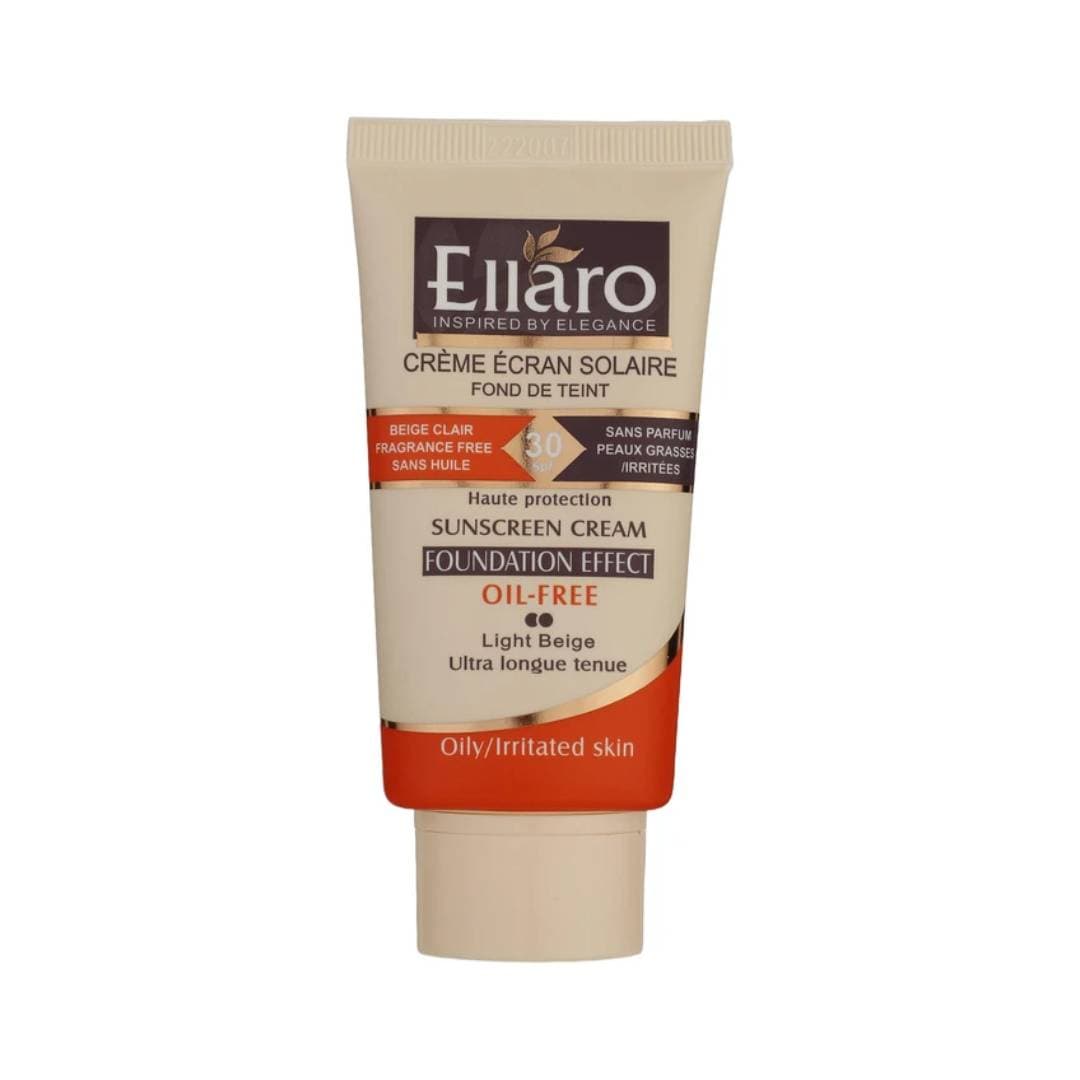 ضد آفتاب با پوشش کرم پودری مات بدون چربی بژ روشن الارو SPF30 — تصویر ۹