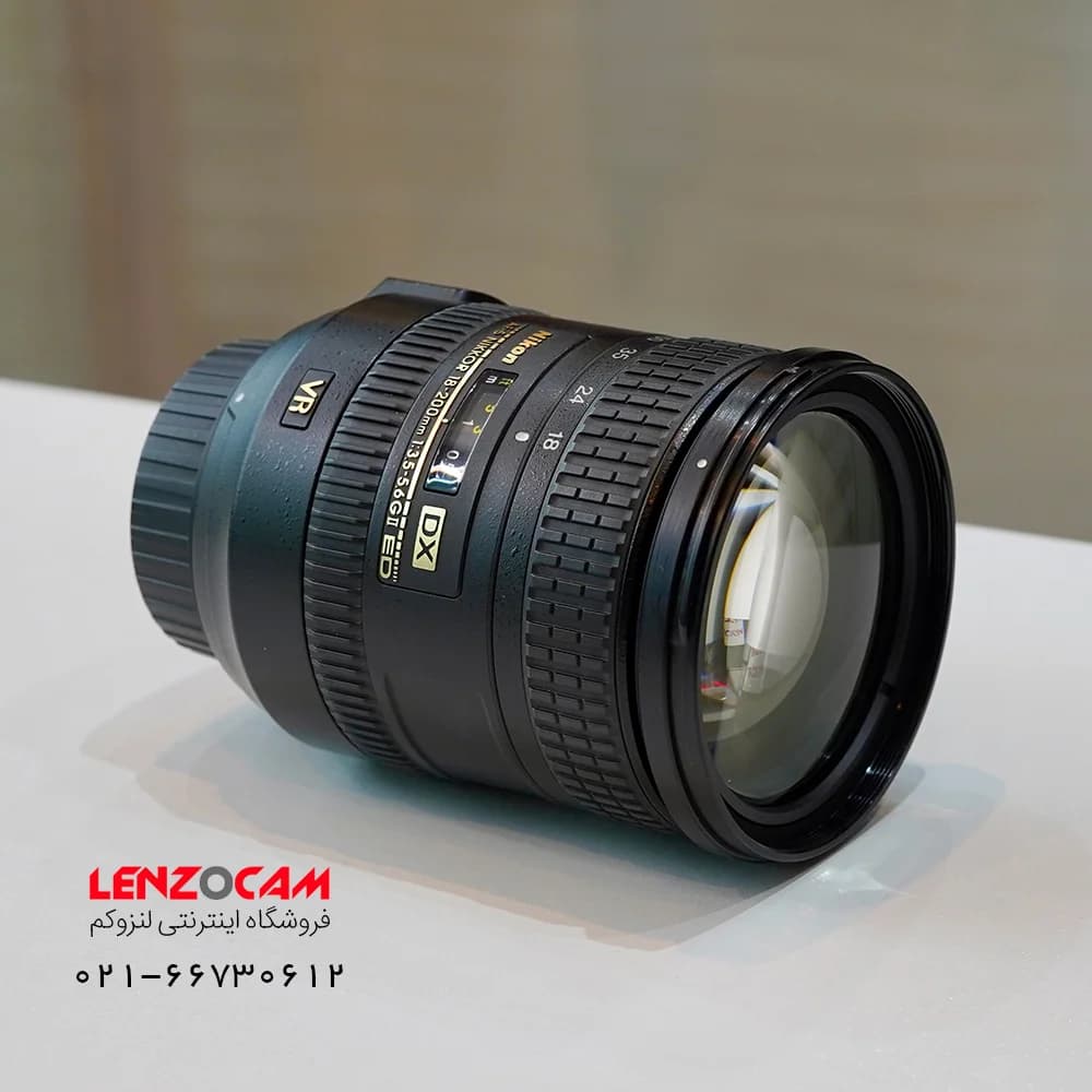 لنز دست دوم نیکون Nikon 18-200 vr ii — تصویر ۱۱