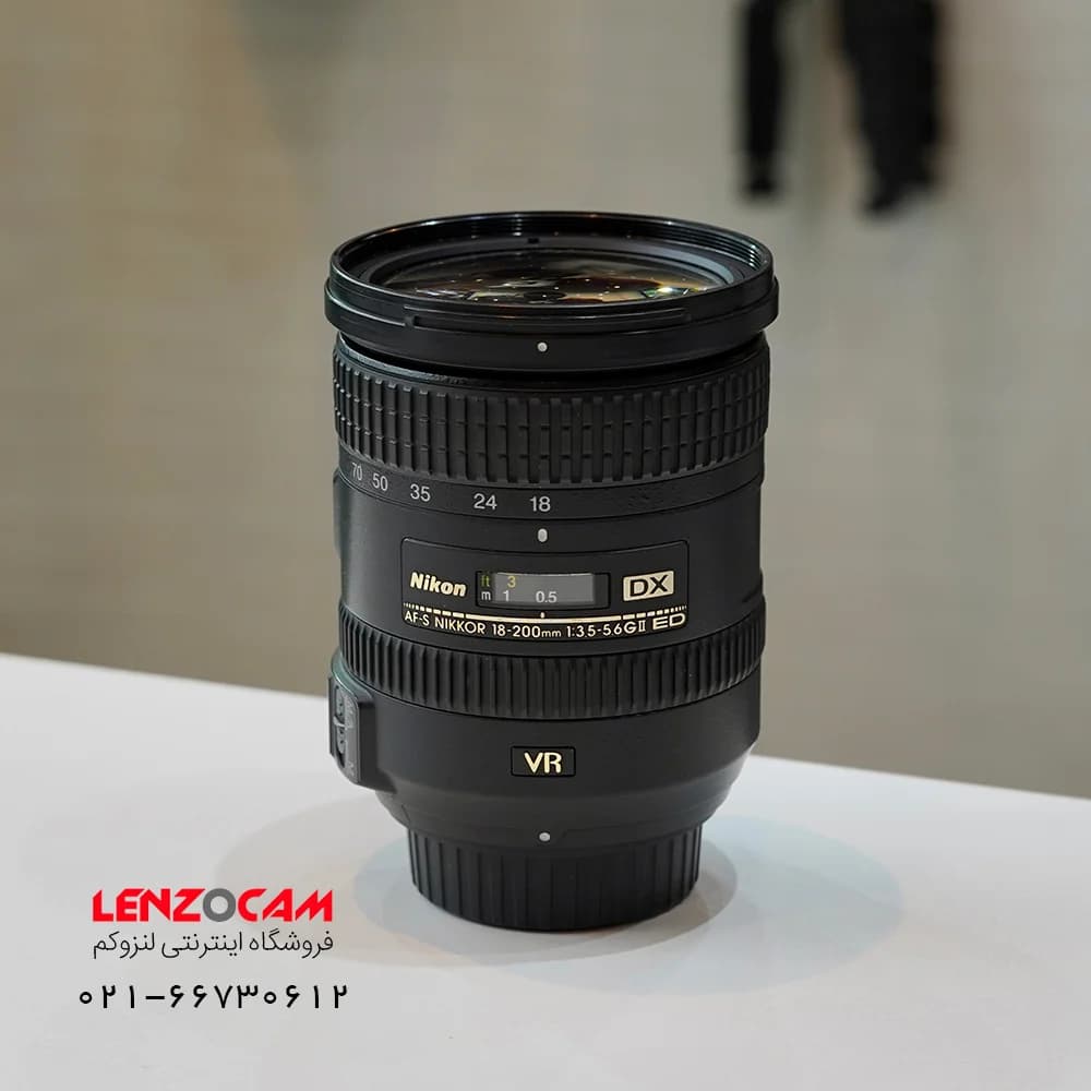 لنز دست دوم نیکون Nikon 18-200 vr ii — تصویر ۱۰