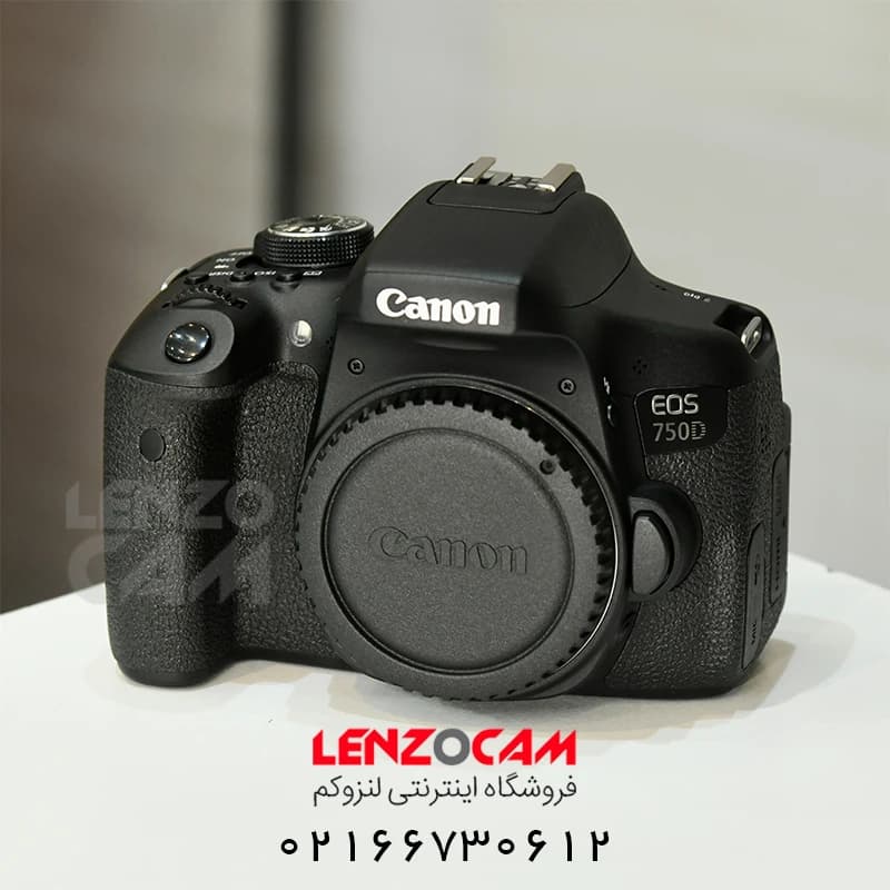 دوربین کانن بدنه دست دوم مدل Canon 750D Body — تصویر ۲