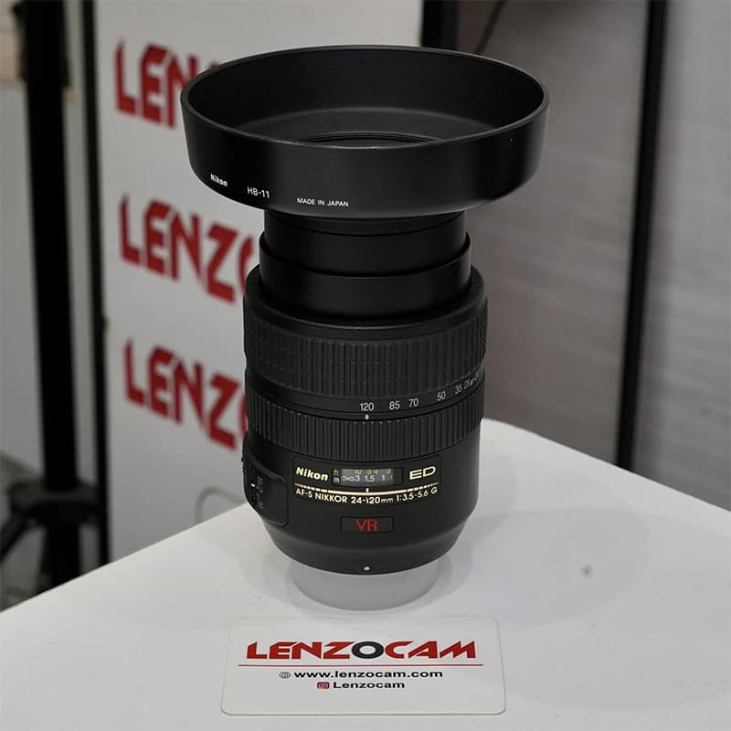 لنز دست دوم نیکون مدل Nikon 24-120 G VR — تصویر ۲