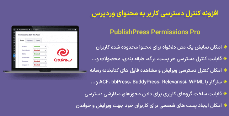 افزونه کنترل دسترسی کاربر به محتوای وردپرس | PublishPress Permissions Pro — تصویر ۹