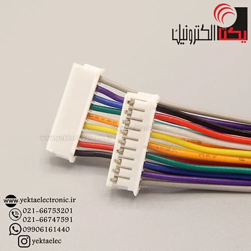 کانکتور Zh مادگی 9 پین سیم دار ( 1.5میلی متری ) — تصویر ۲