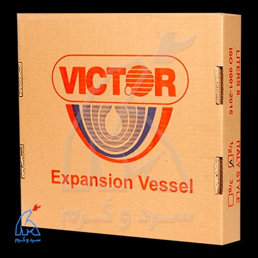 منبع انبساط ۸ لیتری 1/2 قرمز – VICTOR ویکتور — تصویر ۶
