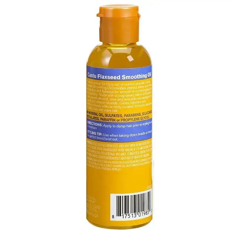 روغن مو صاف کننده و ضد وز کانتو 100 میل Cantu Smoothing Oil — تصویر ۵