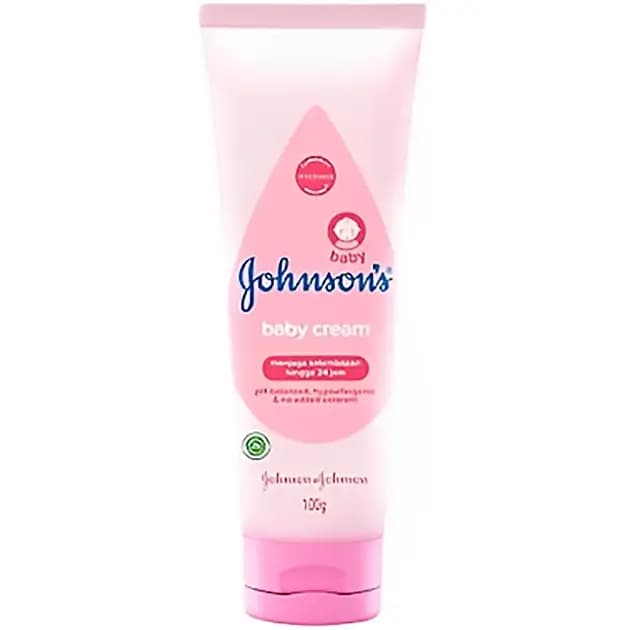 کرم کودک مرطوب کننده جانسون تیوبی 100 گرمی Johnson’s Intense Moisturization Baby Cream — تصویر ۲