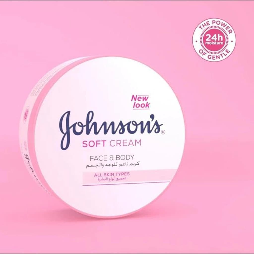 کرم نرمکننده جانسون سافت کرم صورت و بدن | Johnson Soft Cream Face & Body — تصویر ۳