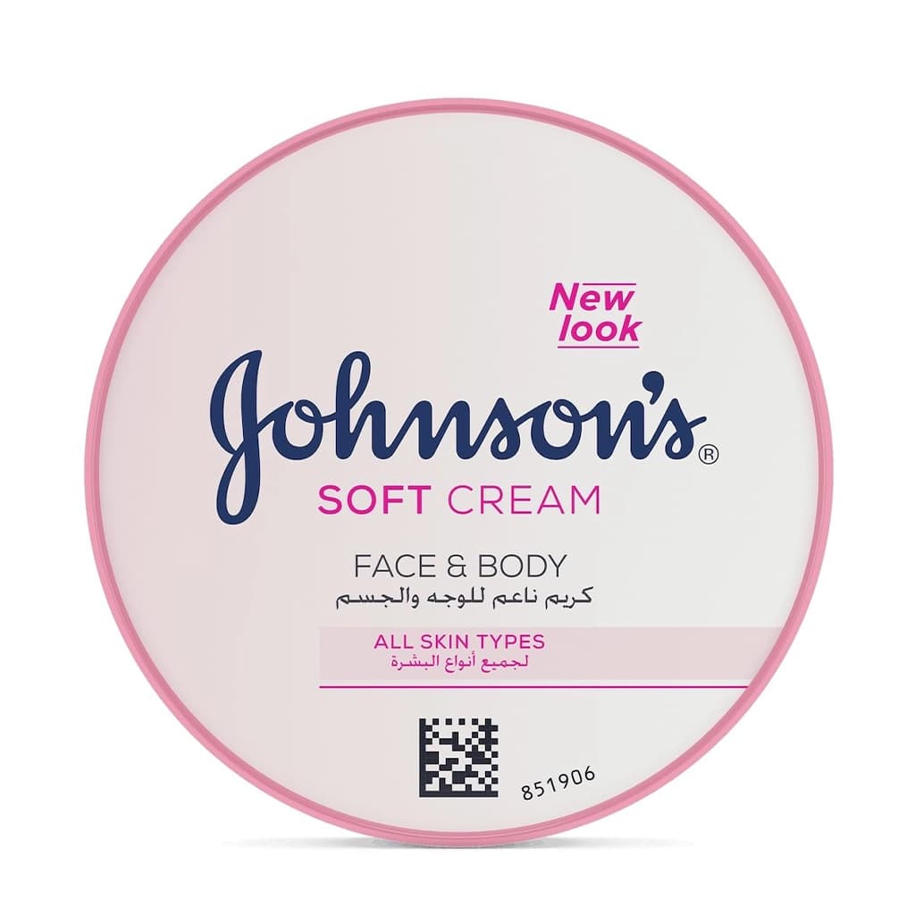 کرم نرمکننده جانسون سافت کرم صورت و بدن | Johnson Soft Cream Face & Body — تصویر ۲