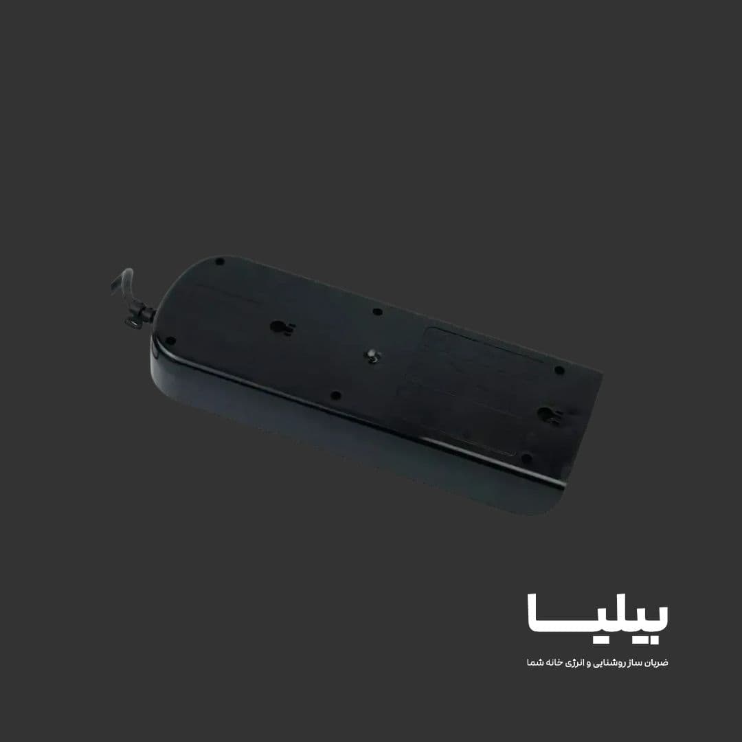 محافظ برق 6 خانه دیجیتال پارت الکتریک مناسب کامپیوتر و صوتی و تصویری با کابل 1/8 متری — تصویر ۷