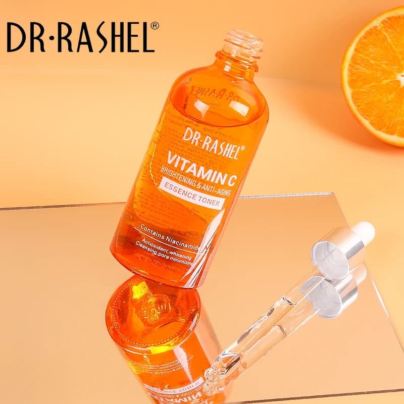 تونر اسانس ویتامین سی دکتر راشل 100میل DR.RASHEL Vitamin C Essence Face Toner — تصویر ۴