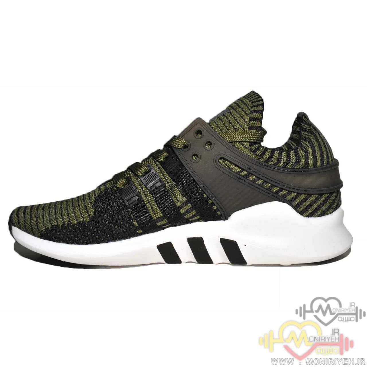 کفش مخصوص پیاده روی زنانه آدیداس مدل EQT GreenBlack — تصویر ۲