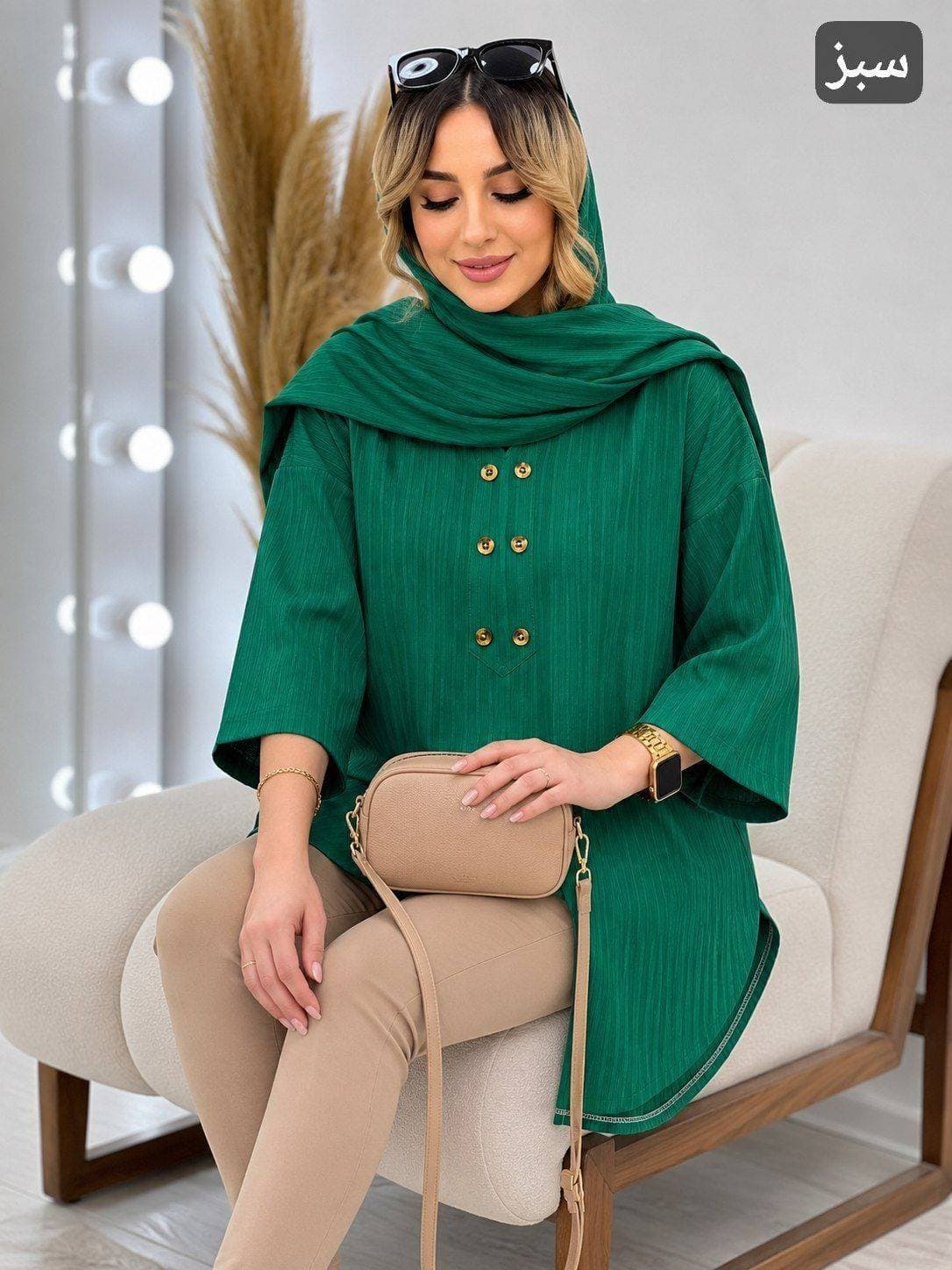 مانتو ساریسا کد sh15544