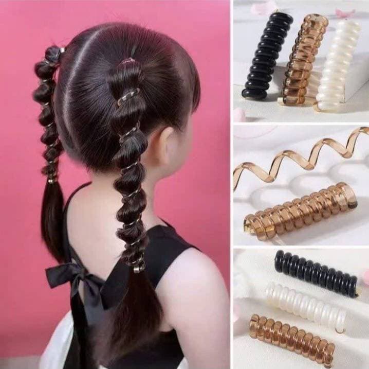 کش مو سیم تلفنی دو سر باز ۱۲عدد