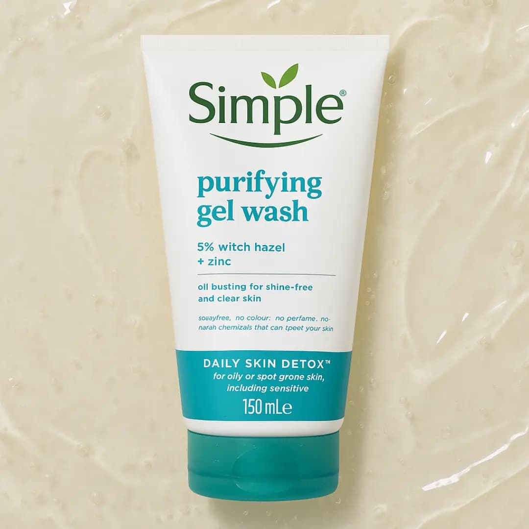 ژل شستشو Purifying پوست چرب سیمپل 150 میل — تصویر ۸