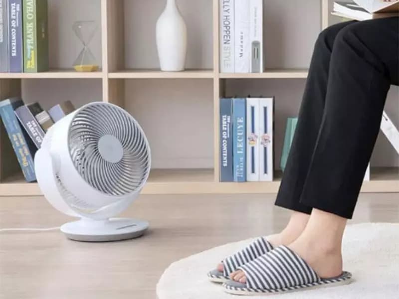 پنکه رومیزی شیائومی Xiaomi Mijia DC Frequency Conversion Circulating Fan ZLXHS01ZM — تصویر ۷