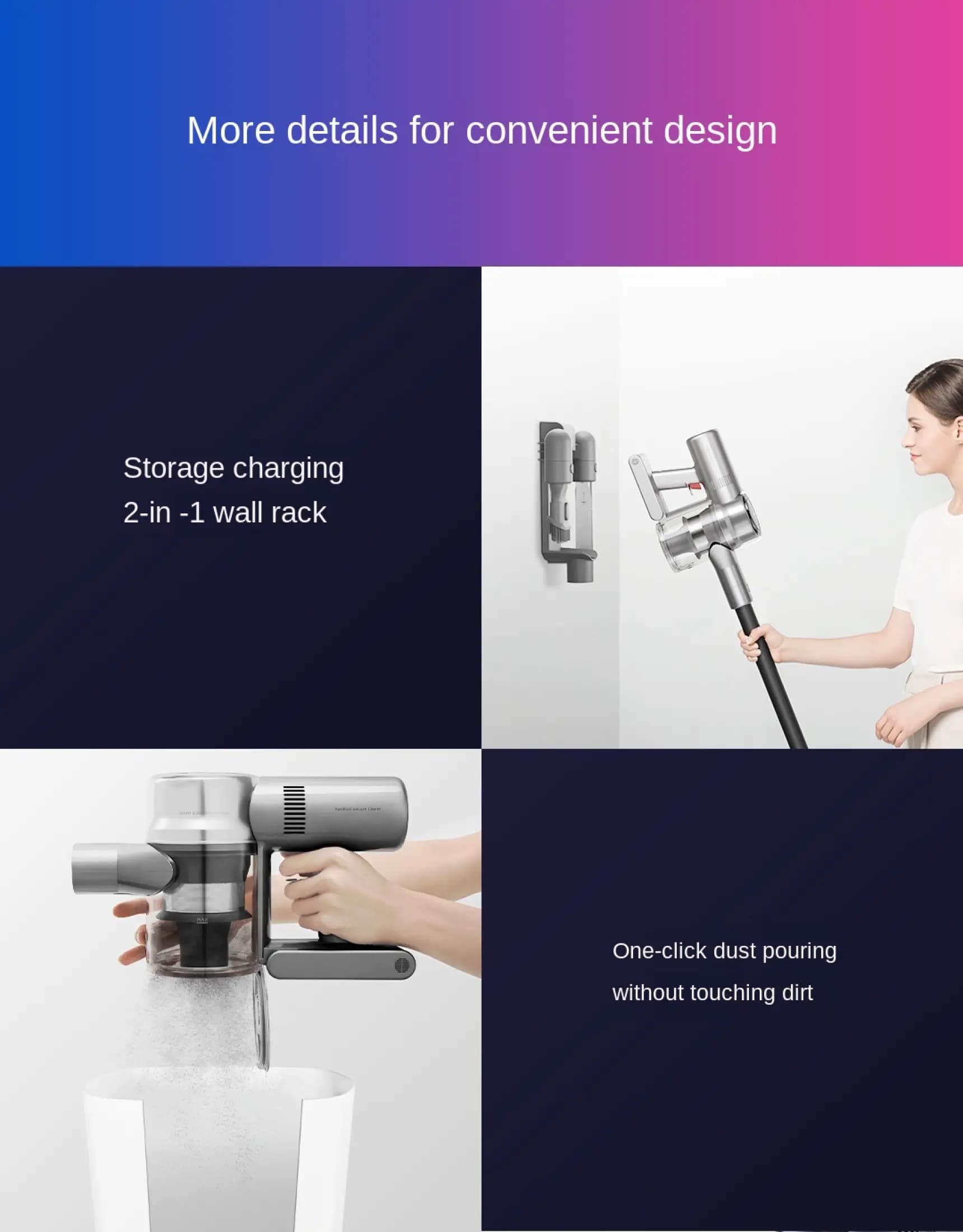 جارو شارژی شیائومی Dreame Cordless Vacuum Cleaner V12 — تصویر ۷