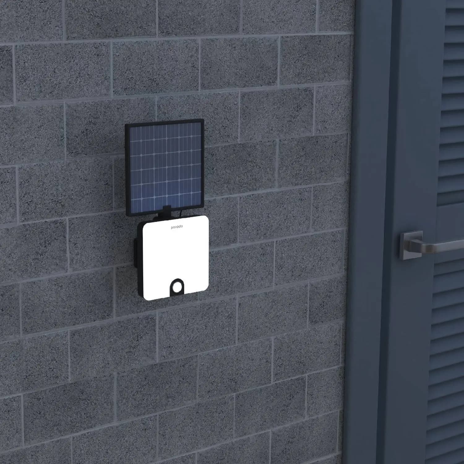 لامپ خورشیدی پرودو Porodo Smart Outdoor Solar Lamp PD-LSSLRLMP — تصویر ۶