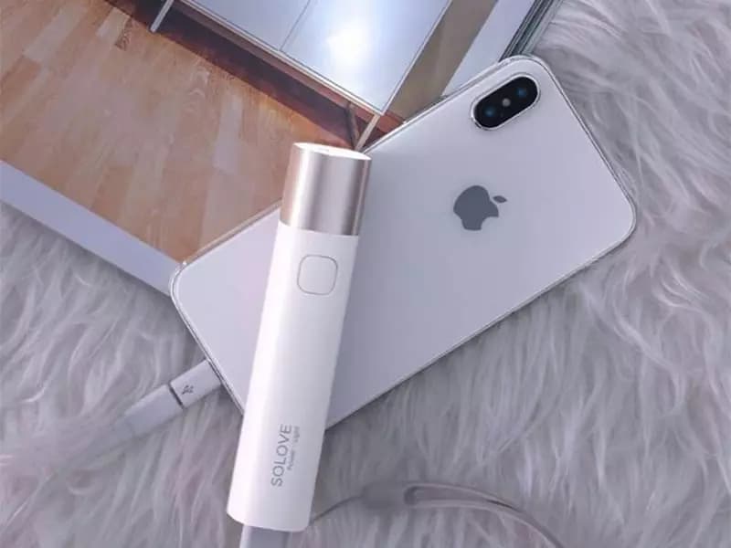 چراغ قوه و پاور بانک شیائومی Xiaomi SOLOVE X3S Flashlight & Power Bank — تصویر ۸