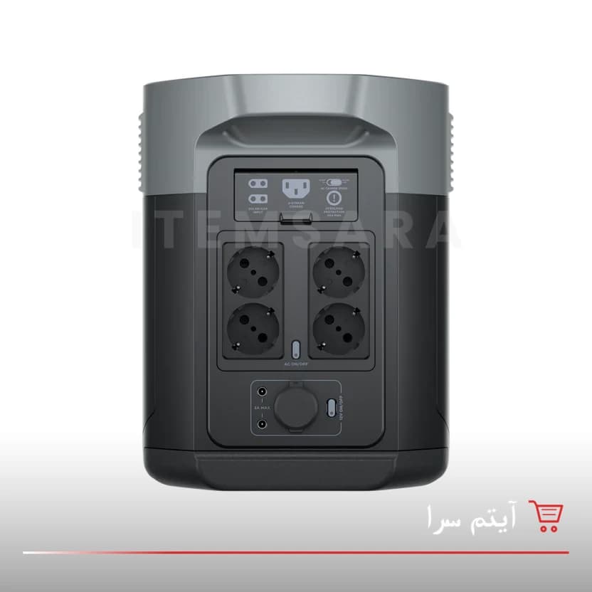 پاور استیشن قابلحمل EcoFlow DELTA 2 Max مدل E2000 توان 2400 وات — تصویر ۷
