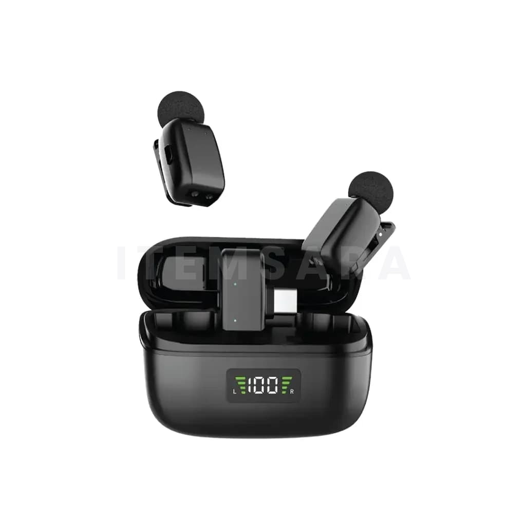 میکروفون یقهای گرین لاین Flex Mic Duo با قابلیت ANC — تصویر ۲