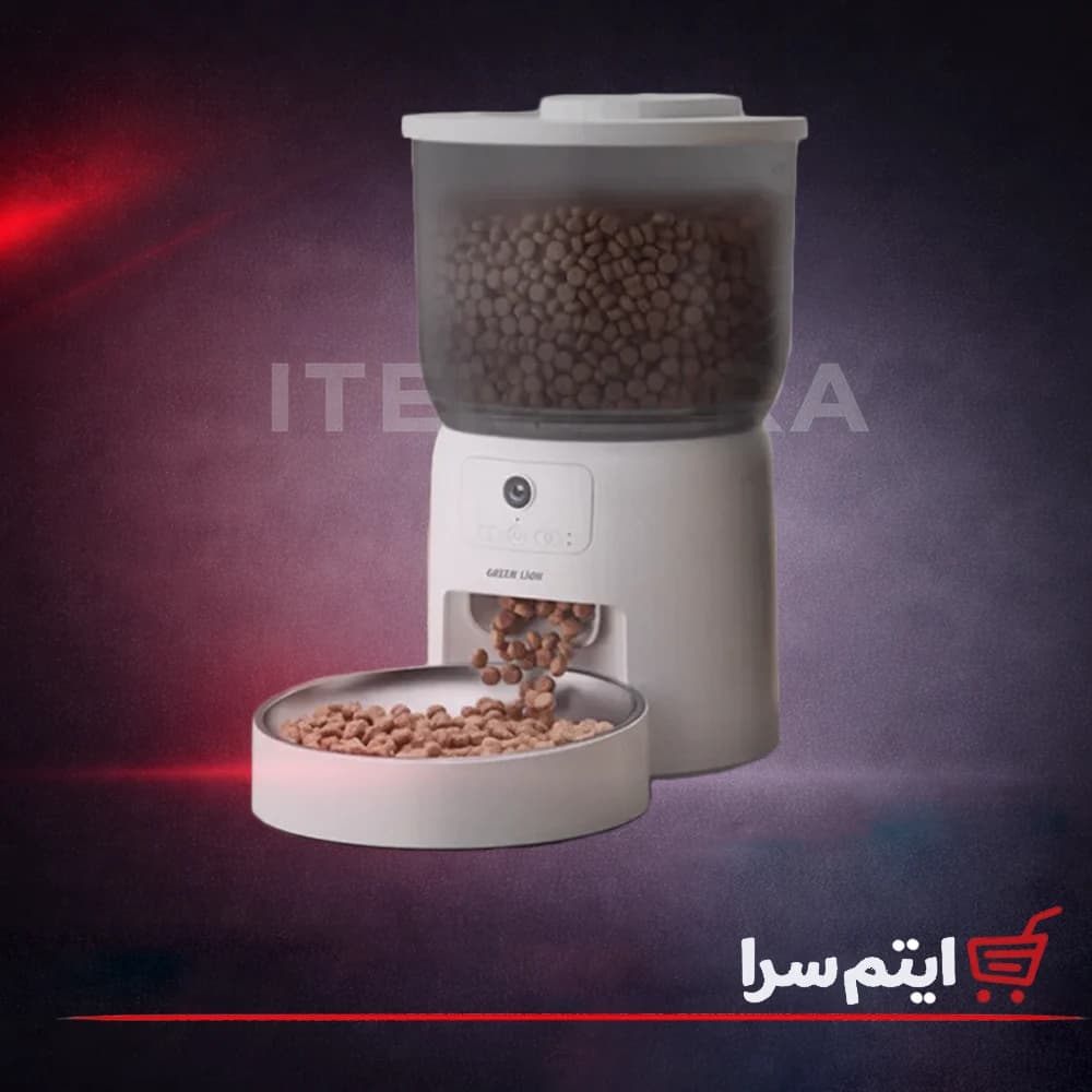 ظرف غذای هوشمند حیوانات خانگی گرین لاین Smart Pet Feeder GNSMTPETFRWH — تصویر ۵