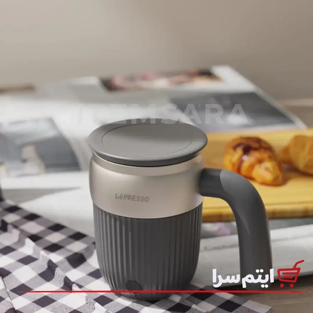 ماگ همزندار لپرسو مدل LPCFFM0026 ظرفیت ۴۵۰ میلیلیتر — تصویر ۴