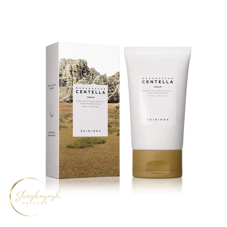 کرم ترمیمکننده و مرطوبکننده سنتلا ماداگاسکار اسکین 1004 75 میل SKIN1004 Madagascar Centella Cream 75ml — تصویر ۲