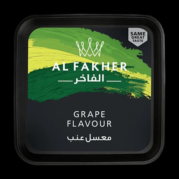 سطل تنباکو قلیان الفاخر انگور مشکی Alfakher grape hookah tobacco — تصویر ۶