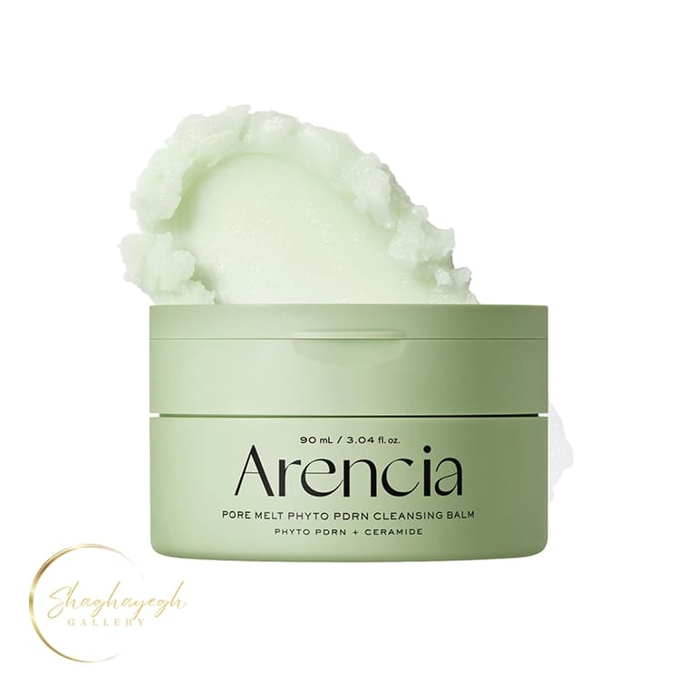 بالم پاک کننده آرایش و منافذ آرنسیا حاوی فیتو PDRN و سرامید ۹۰ میلیلیتر Arencia Pore Melt Phyto PDRN Cleansing Balm 90 ml — تصویر ۳