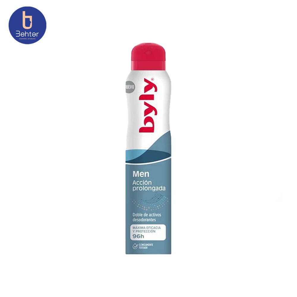اسپری ضدتعریق Byly مدل Men ساعته 96 حجم 200میل — تصویر ۴