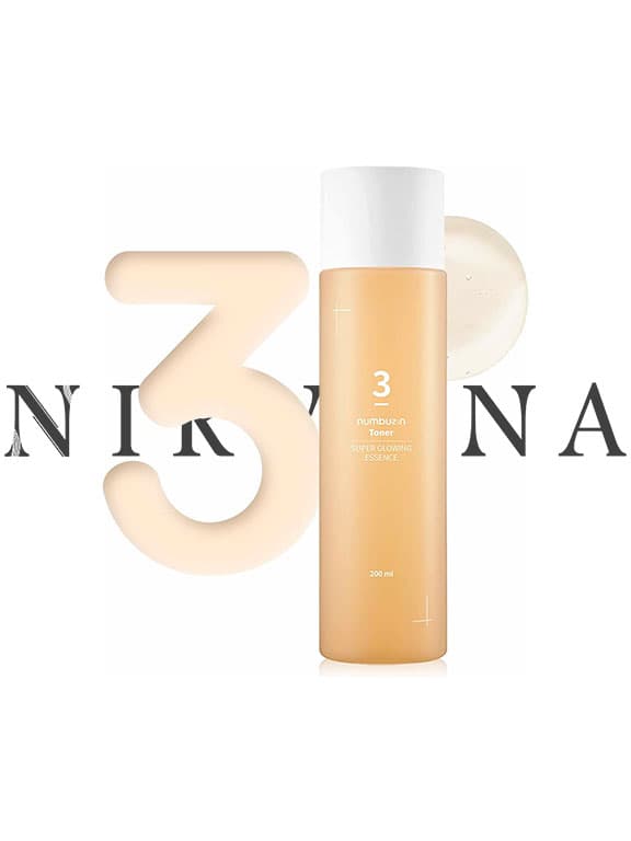 تونر اسنس شماره 3 نامبوزین NUMBUZIN No. 3 Super Glowing Essence Toner
