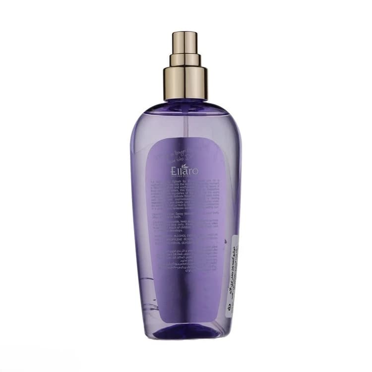 بادی اسپلش برند الارو مدل نویی حجم 250میل Body Splash Ellaro brand, La Nuit model, volume 250 ml — تصویر ۵