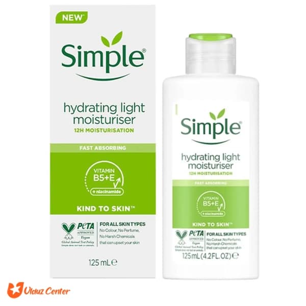 کرم آبرسان و مرطوب کننده سیمپل مدل Light حجم 125 میل — تصویر ۱۲