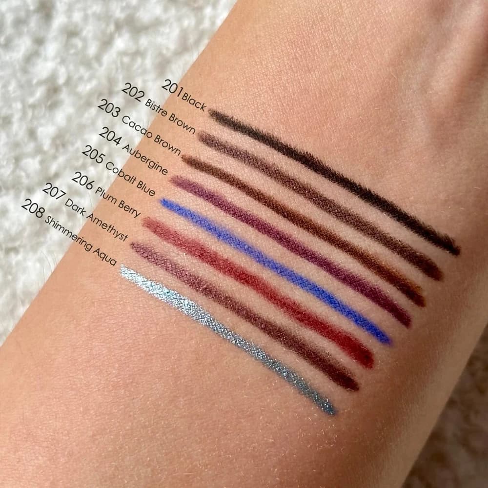 مداد چشم پیچی ضدآب گلدن رز مدل LINER MATIC شماره 203 Cacao Brown — تصویر ۴