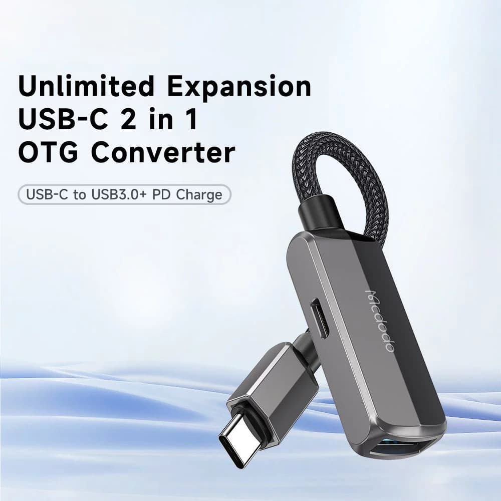 تبدیل هارد و فلش USB-C به OTG/USB-C مک دودو مدل CA-2830 — تصویر ۸