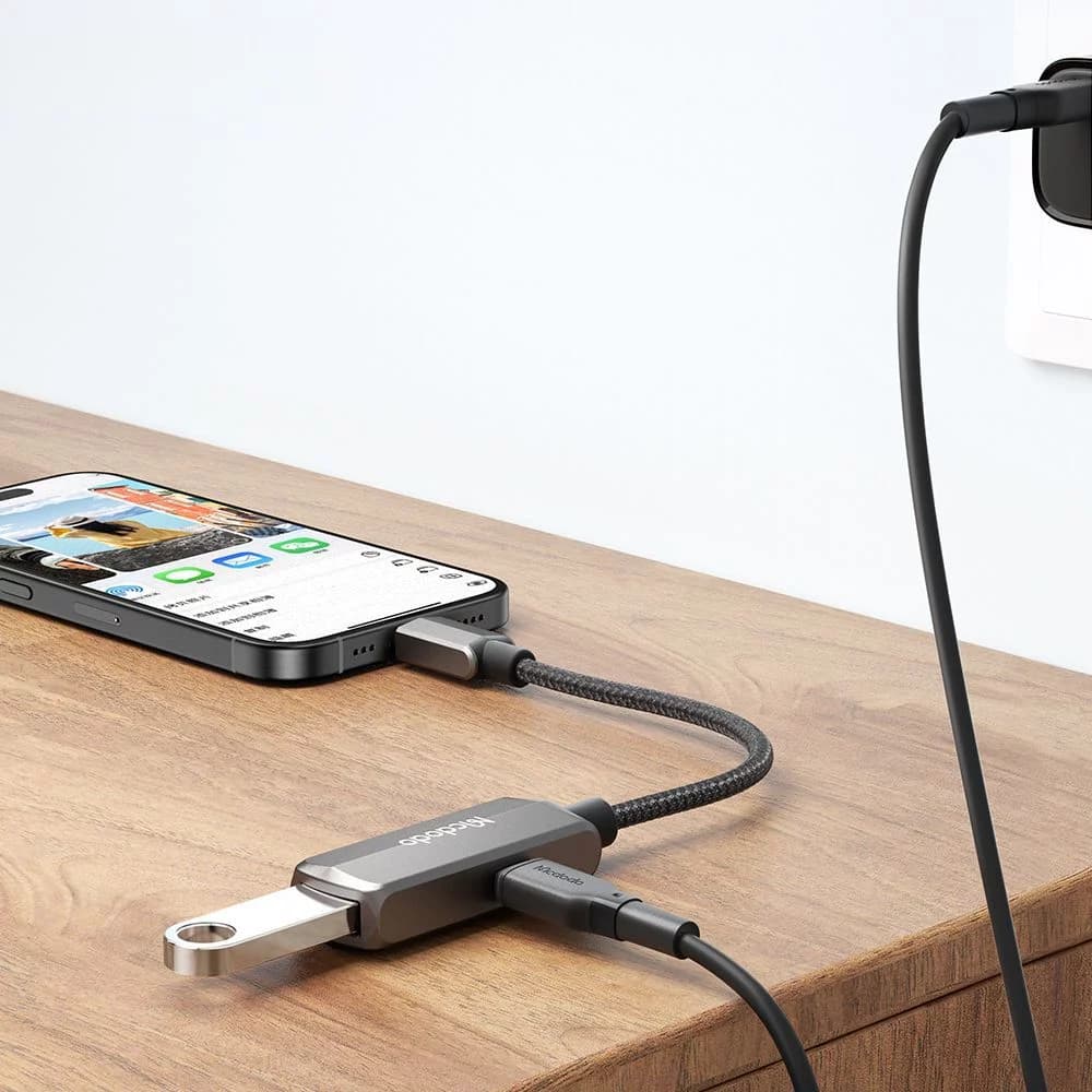 تبدیل هارد و فلش USB-C به OTG/USB-C مک دودو مدل CA-2830 — تصویر ۹