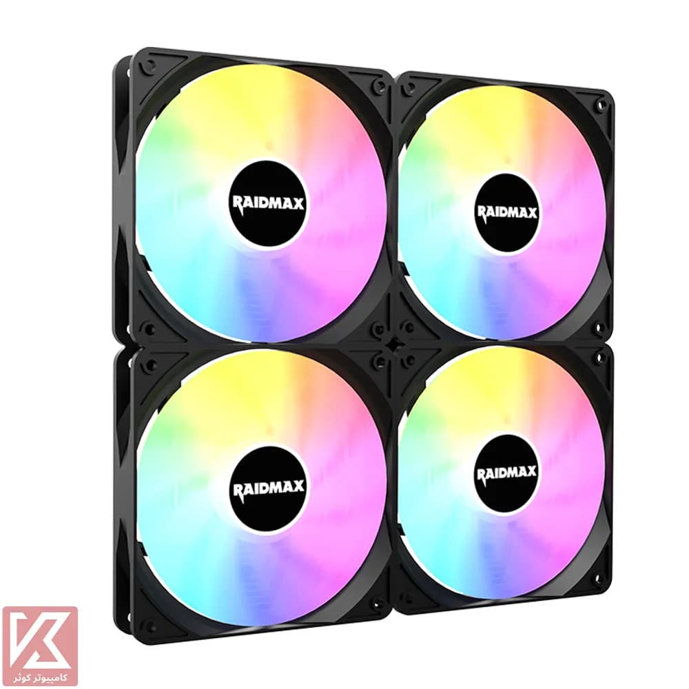 پک 4 تایی فن کیس سفید ریدمکس مدل X-AIR 4IN1 — تصویر ۹