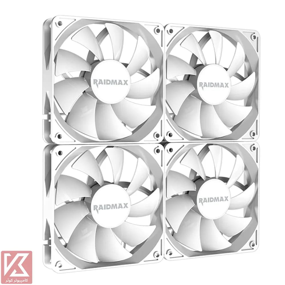 پک 4 تایی فن کیس سفید ریدمکس مدل X-AIR 4IN1 — تصویر ۴
