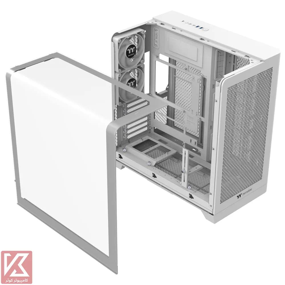 کیس ترمالتیک مدل View 390 Air SNOW — تصویر ۸