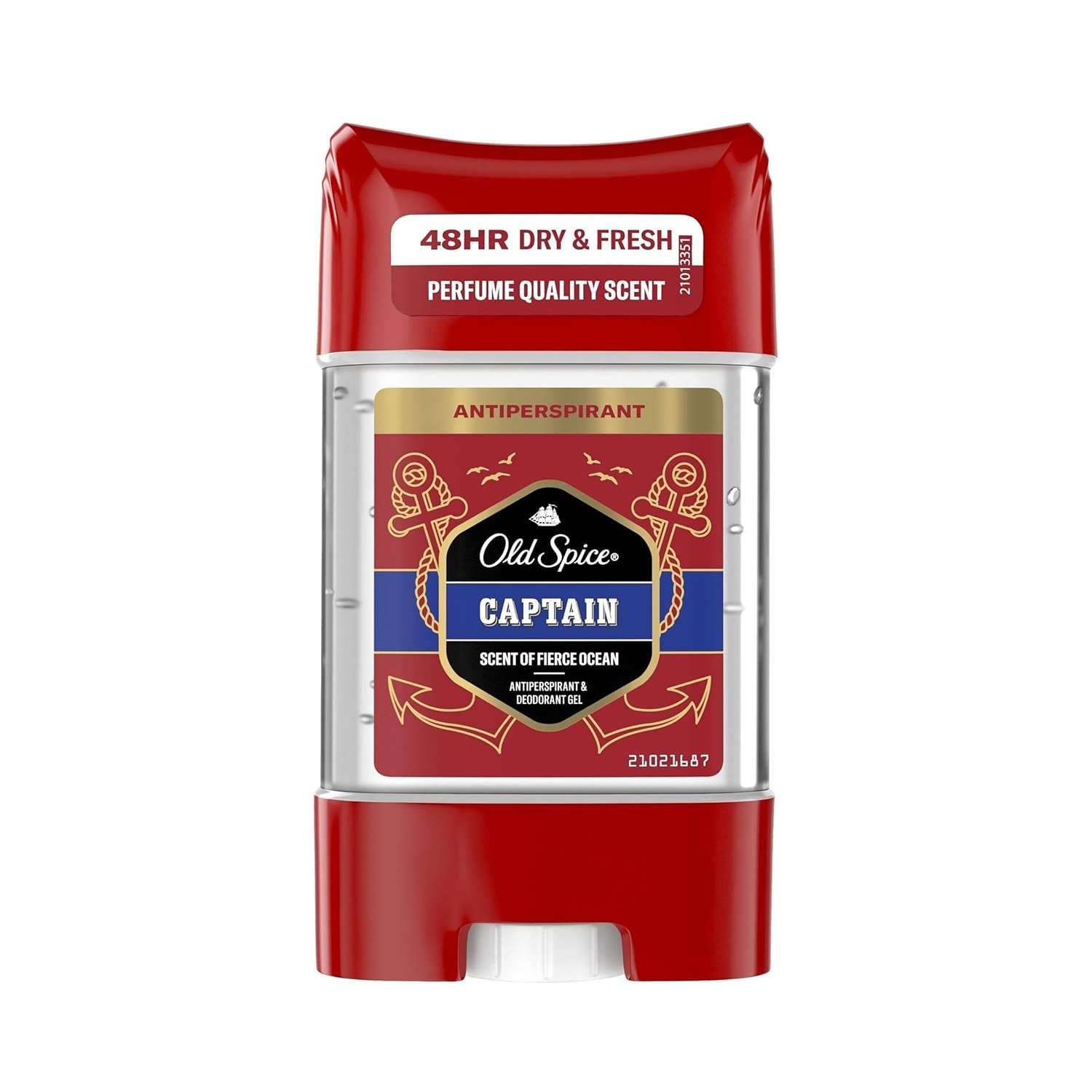 مام ژلی الد اسپایس مدل Captain Clear Gel حجم 70 گرم