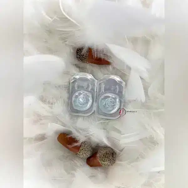 لنز چشم رنگی برند هیدروکر hidrocor رنگ آبی یخی — تصویر ۴