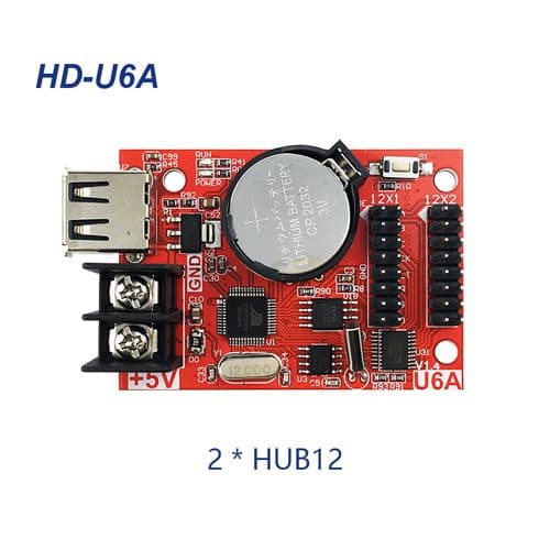 برد تابلو روان huidu HD-U6A — تصویر ۶