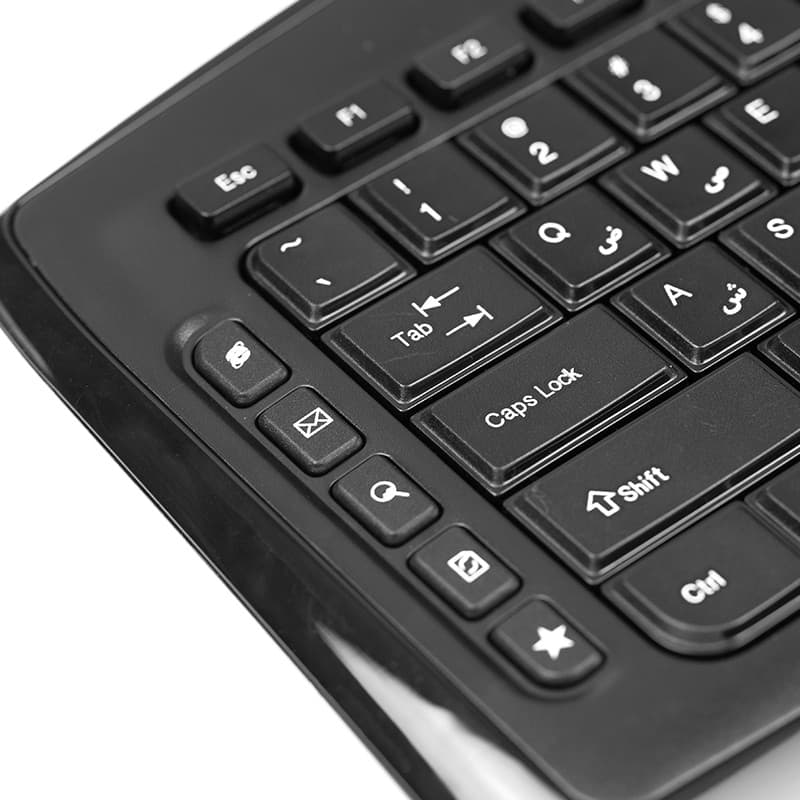 کیبورد هیسکا مدل HX-KE240W — تصویر ۵